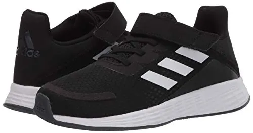 adidas Baby Duramo SL Running Shoe, Black/White/Grey/Black, 1