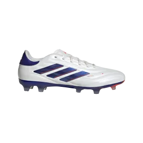 adidas Copa Pure 2 Pro Firm Ground Soccer Shoes | Cloud White-Lucid Blue-Solar Red | Men's