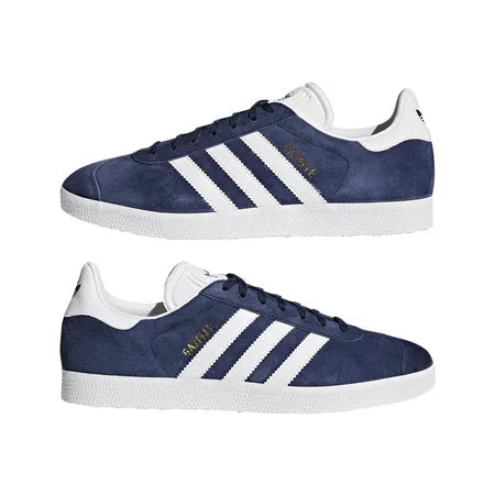 Adidas - Men Gazelle Collegiate Navy / White / Gold Metallic BB5478