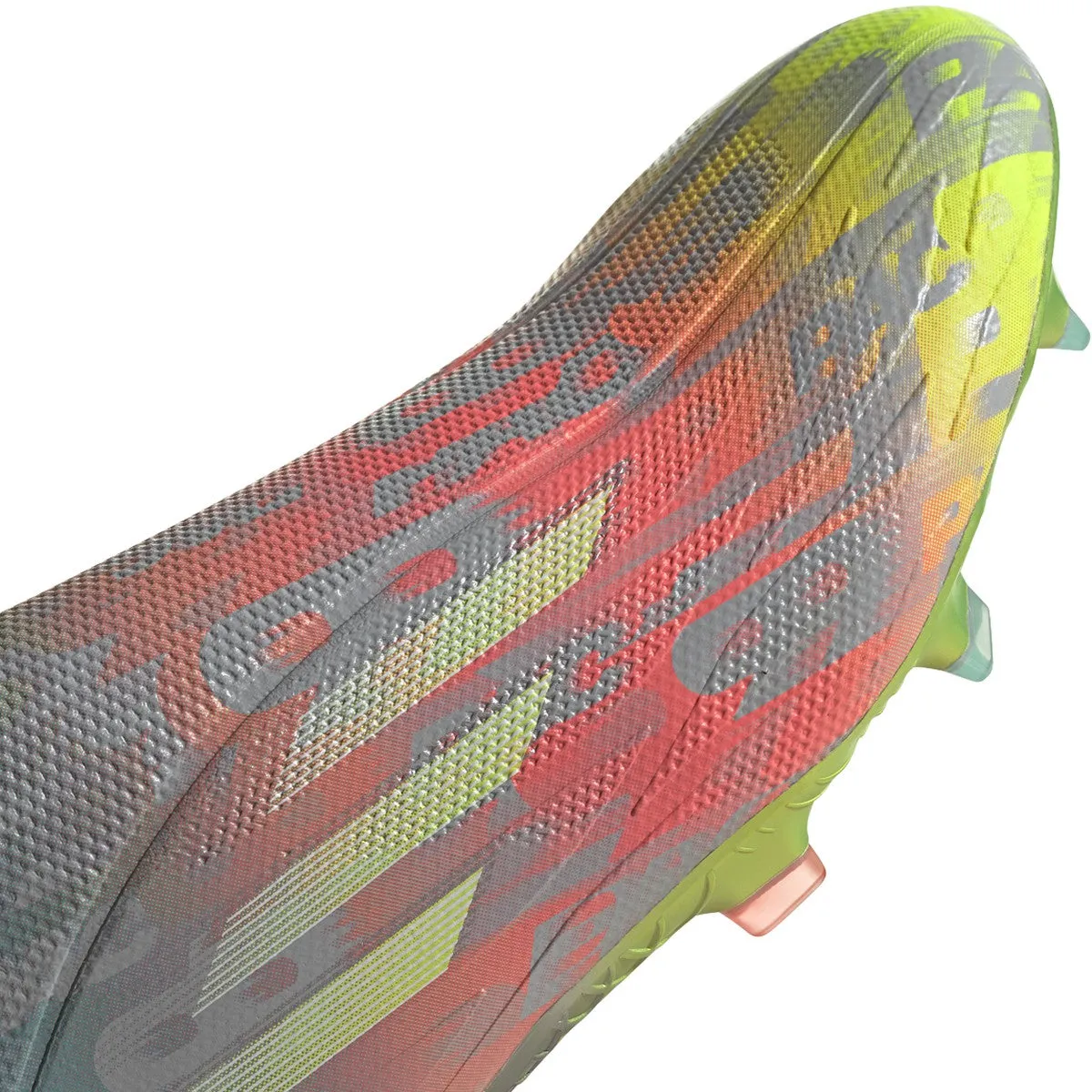 adidas Speedflow   Firm Ground Cleats -  Clear Onix/White/Solar Yellow