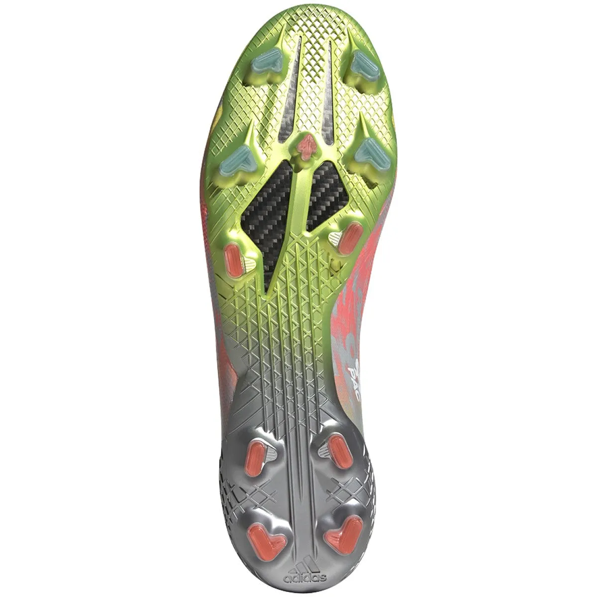 adidas Speedflow   Firm Ground Cleats -  Clear Onix/White/Solar Yellow