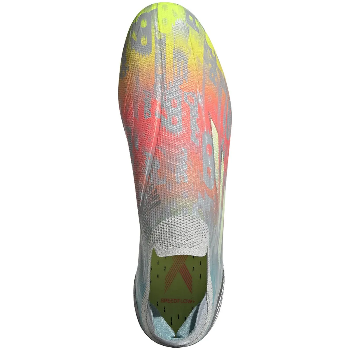 adidas Speedflow   Firm Ground Cleats -  Clear Onix/White/Solar Yellow