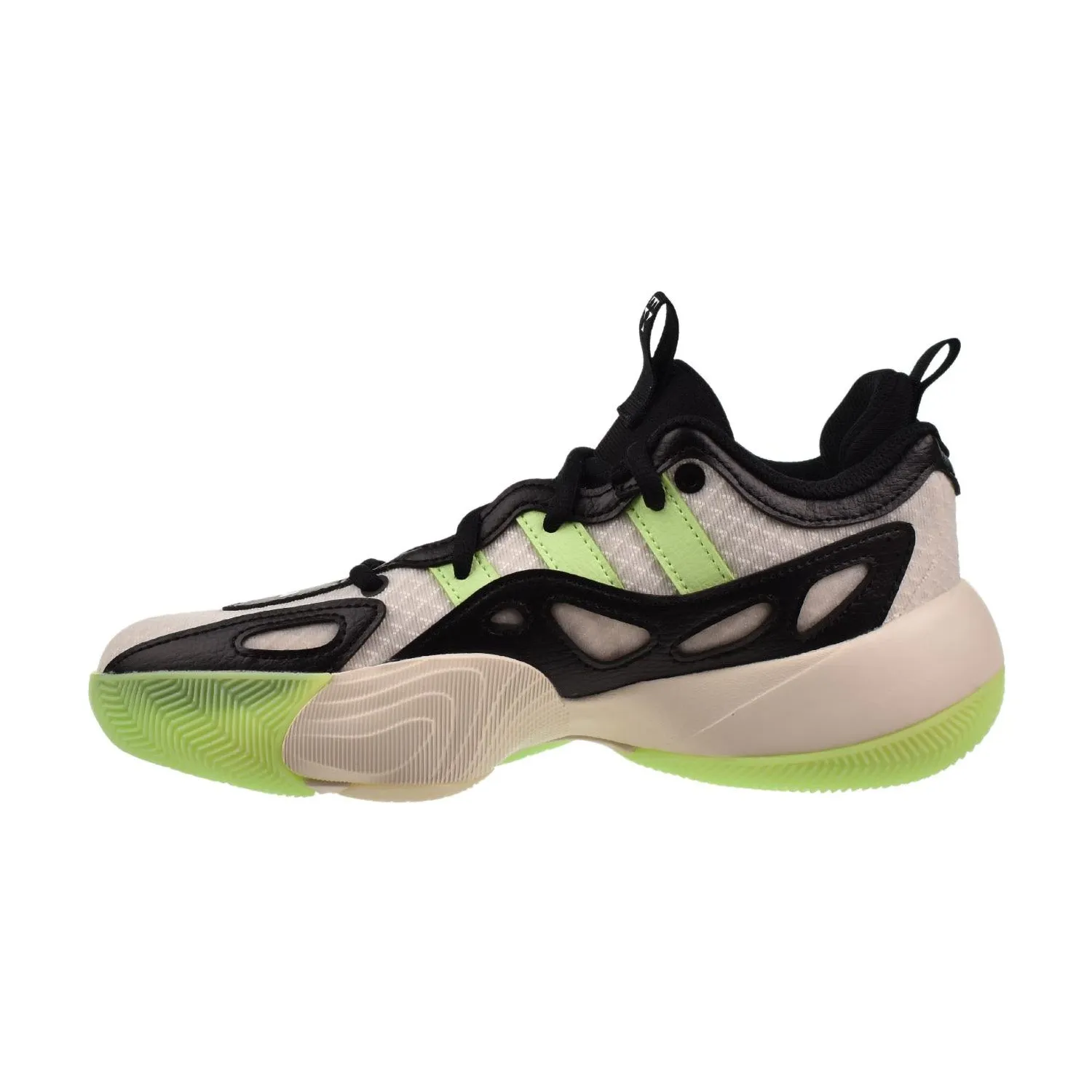 Adidas Trae Young Unlimited 2 J Big Kids' Shoes Cloud White-Green Spark
