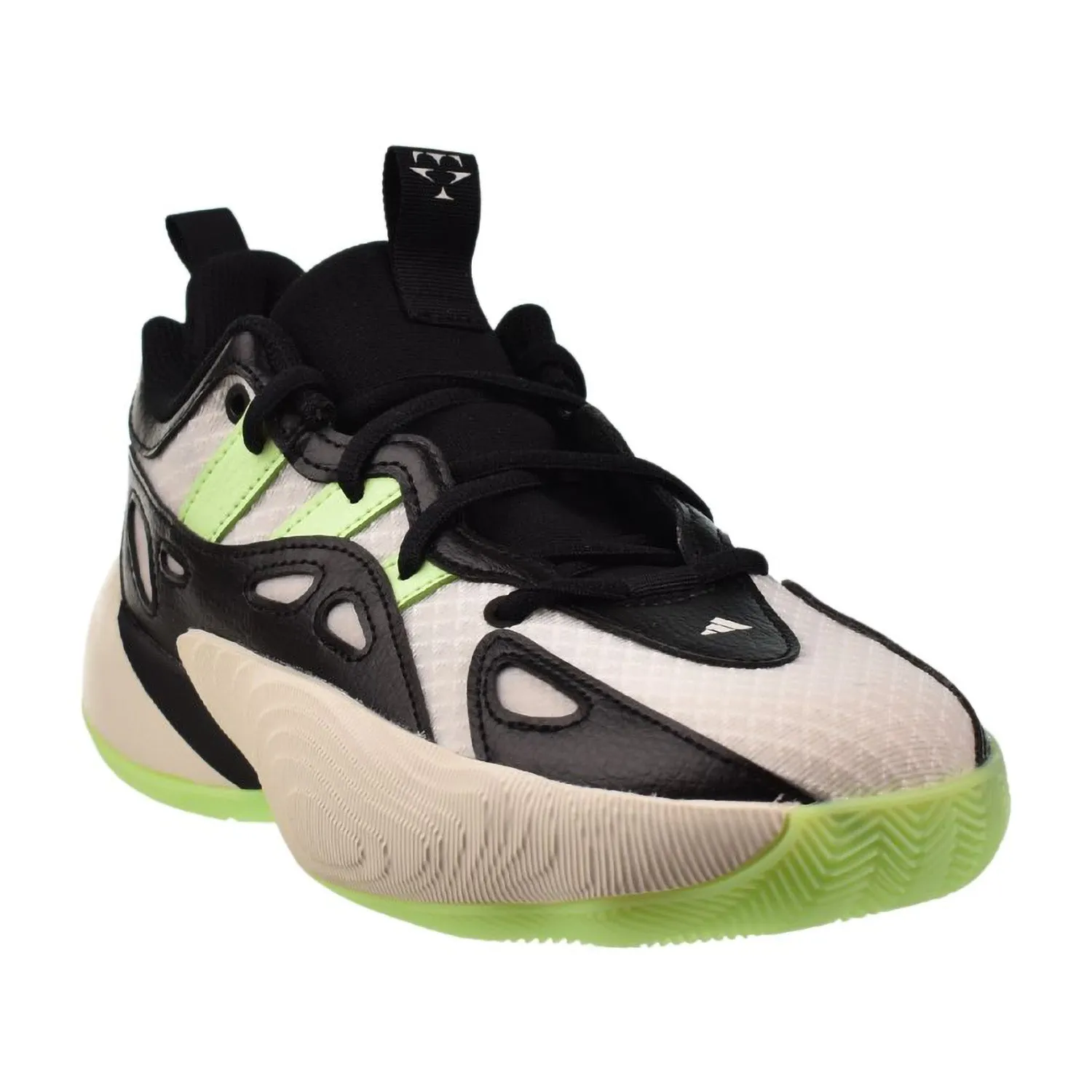 Adidas Trae Young Unlimited 2 J Big Kids' Shoes Cloud White-Green Spark