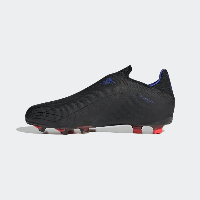 adidas X Speedflow  JUNIOR Firm Ground Soccer Shoe - Core Black/Sonic Ink/Solar Yellow