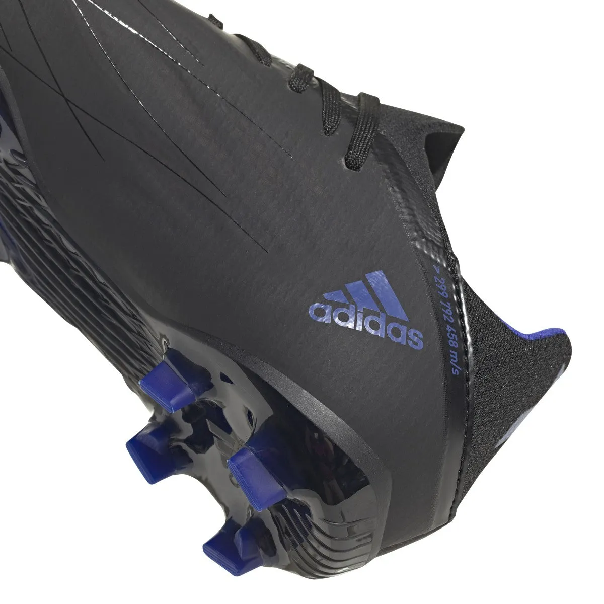 adidas X Speedflow.1 JUNIOR Firm Ground Soccer Shoe - Core Black / Sonic Ink / Solar Yellow