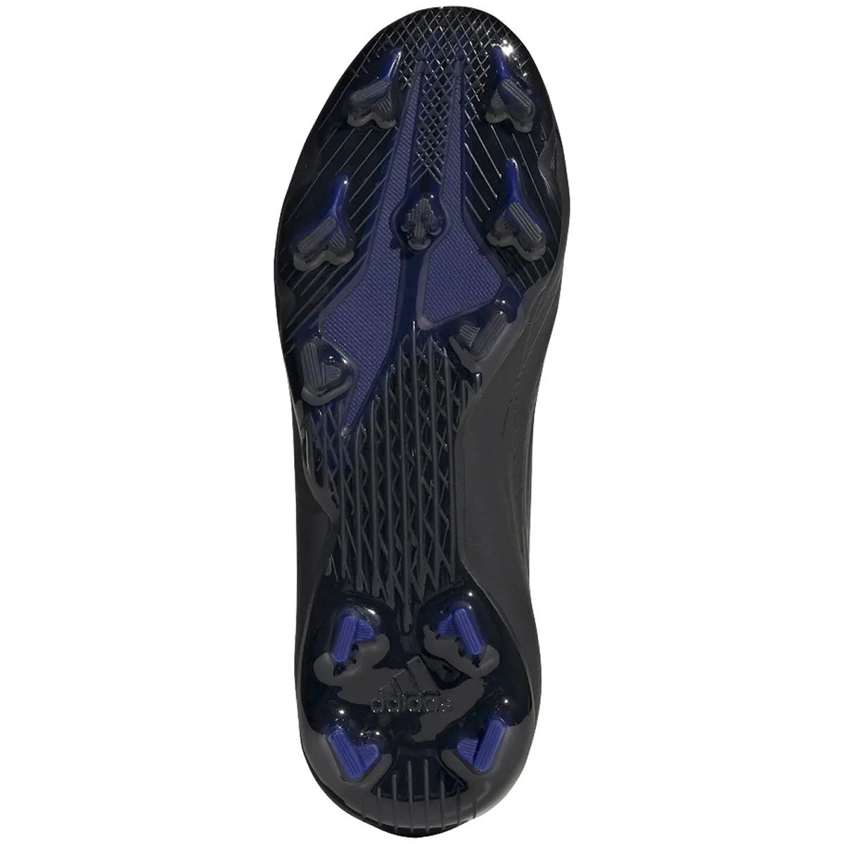 adidas X Speedflow.1 JUNIOR Firm Ground Soccer Shoe - Core Black / Sonic Ink / Solar Yellow