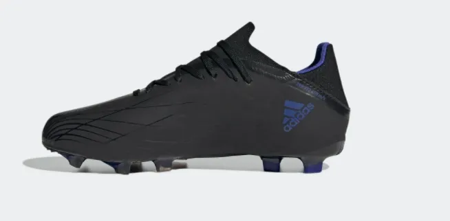 adidas X Speedflow.1 JUNIOR Firm Ground Soccer Shoe - Core Black / Sonic Ink / Solar Yellow