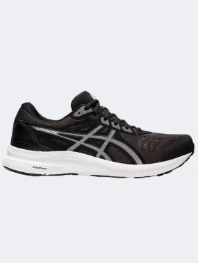 Asics Gel Contend 8 Men Running Shoes Black/ White