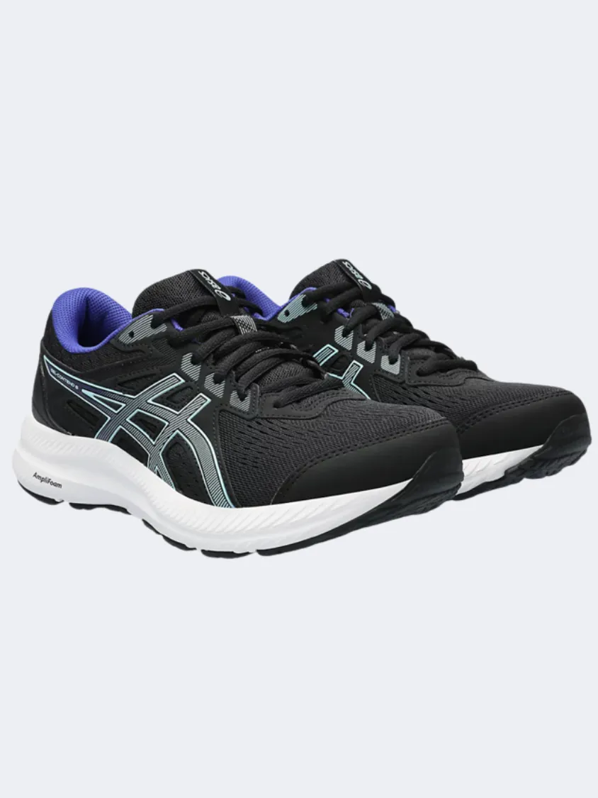 Asics Gel Contend 8 Women Running Shoes Black/Aquarium
