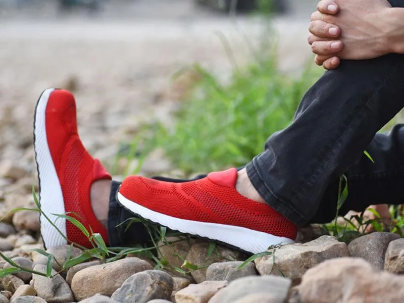 Breathable Work Shoes Spring Safety Sneaker