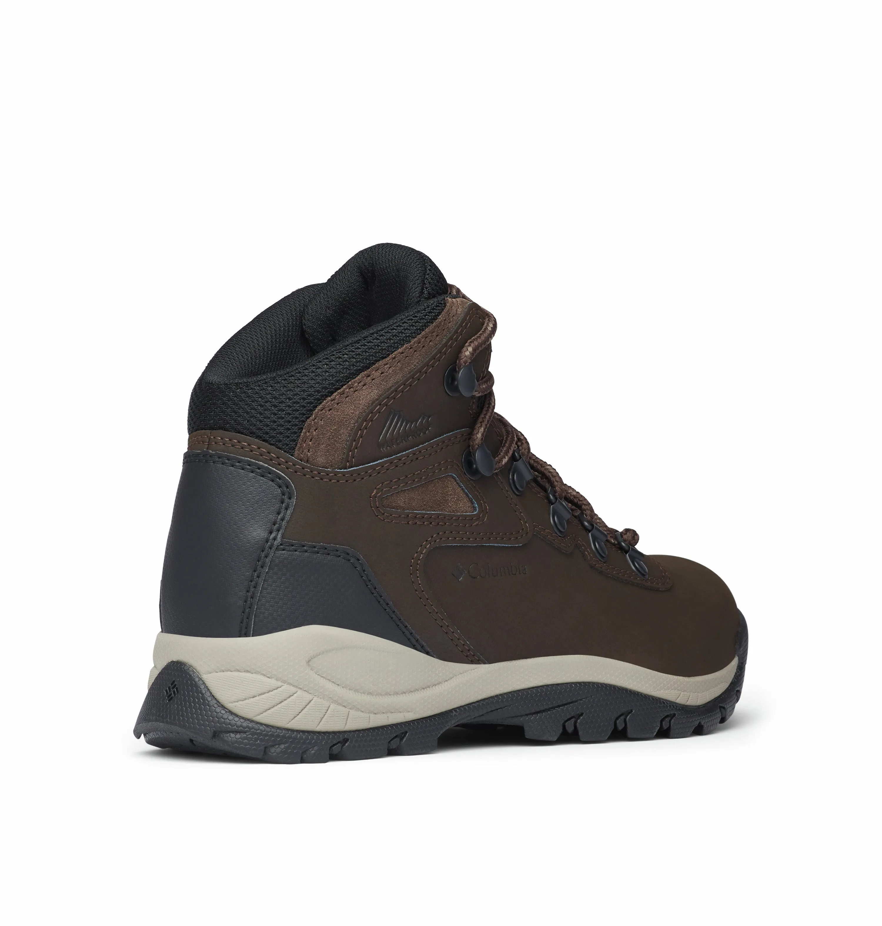 Columbia Ladies Newton Ridge Plus Waterpoof Breathable Leather Hiking Boot-CORDOVAN