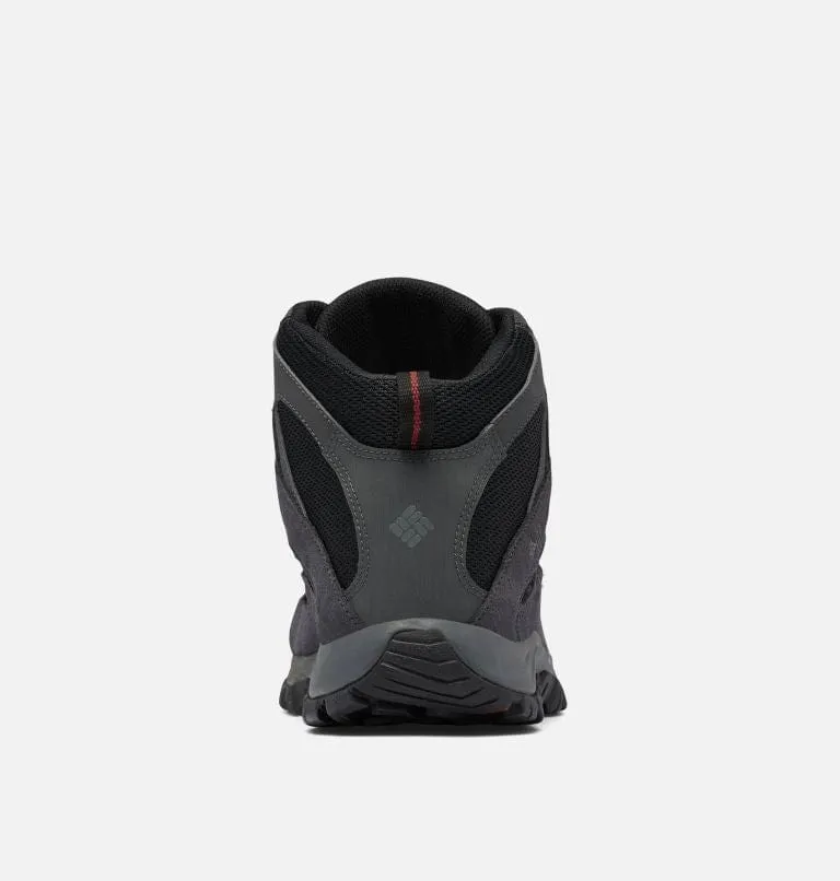 Columbia Men's Crestwood Mid Waterproof Boots- Black/ Charcoal