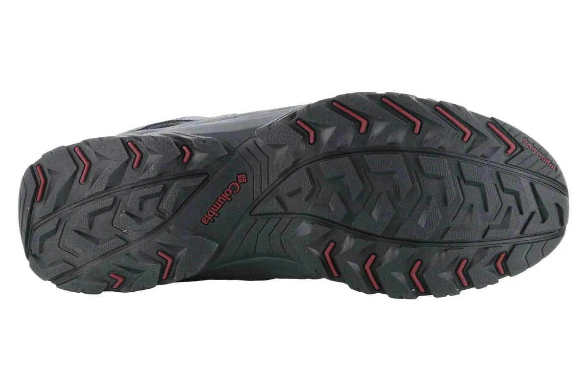 Columbia Men's Crestwood Mid Waterproof Boots- Black/ Charcoal