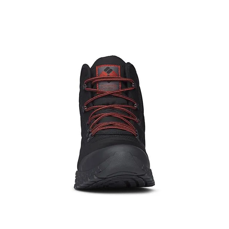 Columbia Men's Fairbanks Omni-Heat Boots- Black/ Rusty