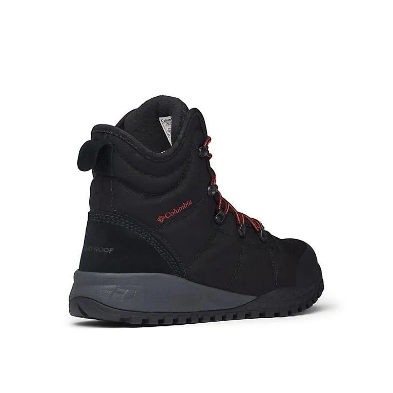 Columbia Men's Fairbanks Omni-Heat Boots- Black/ Rusty