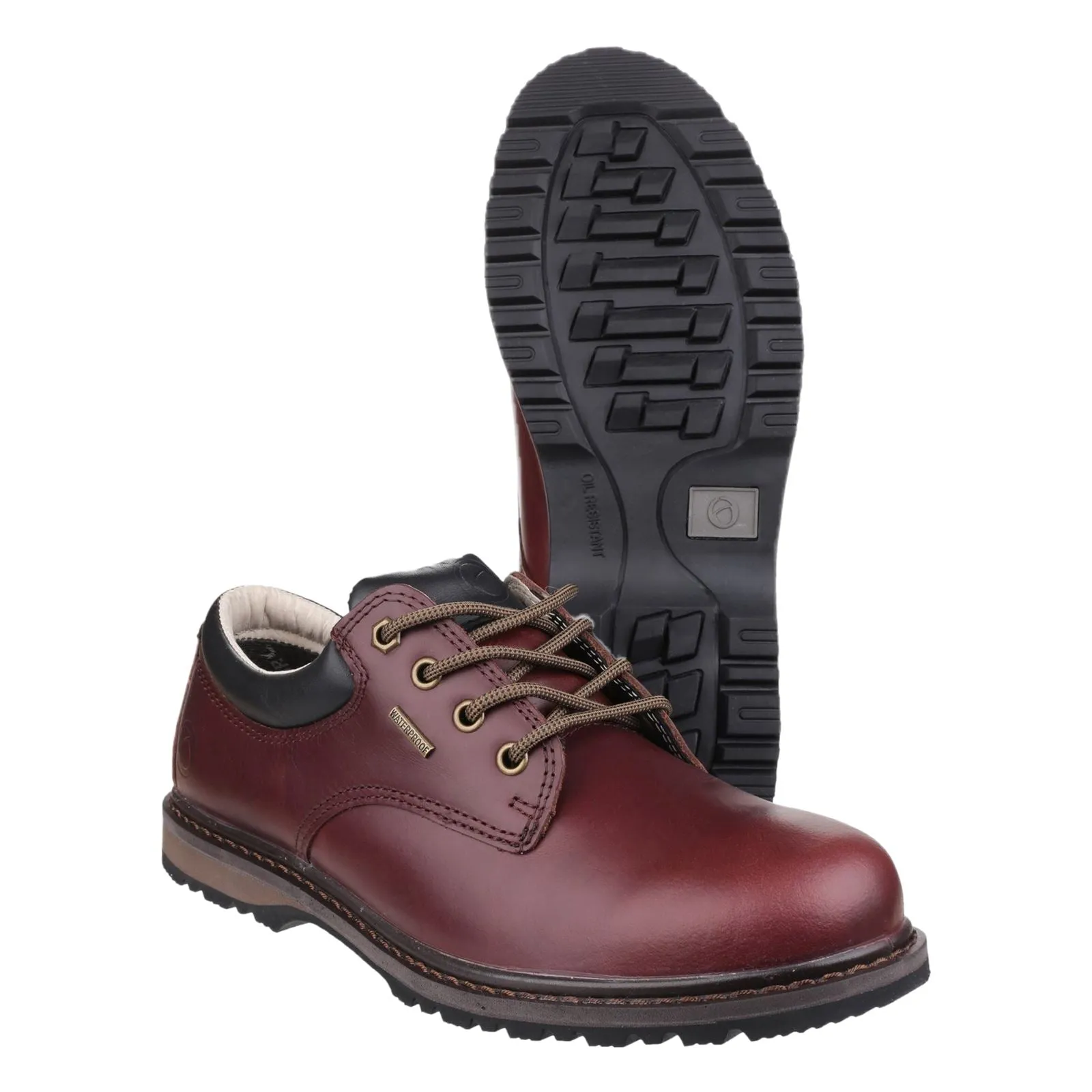 Cotswold Stonesfield Leather Men's Chestnut Hiking Boots
