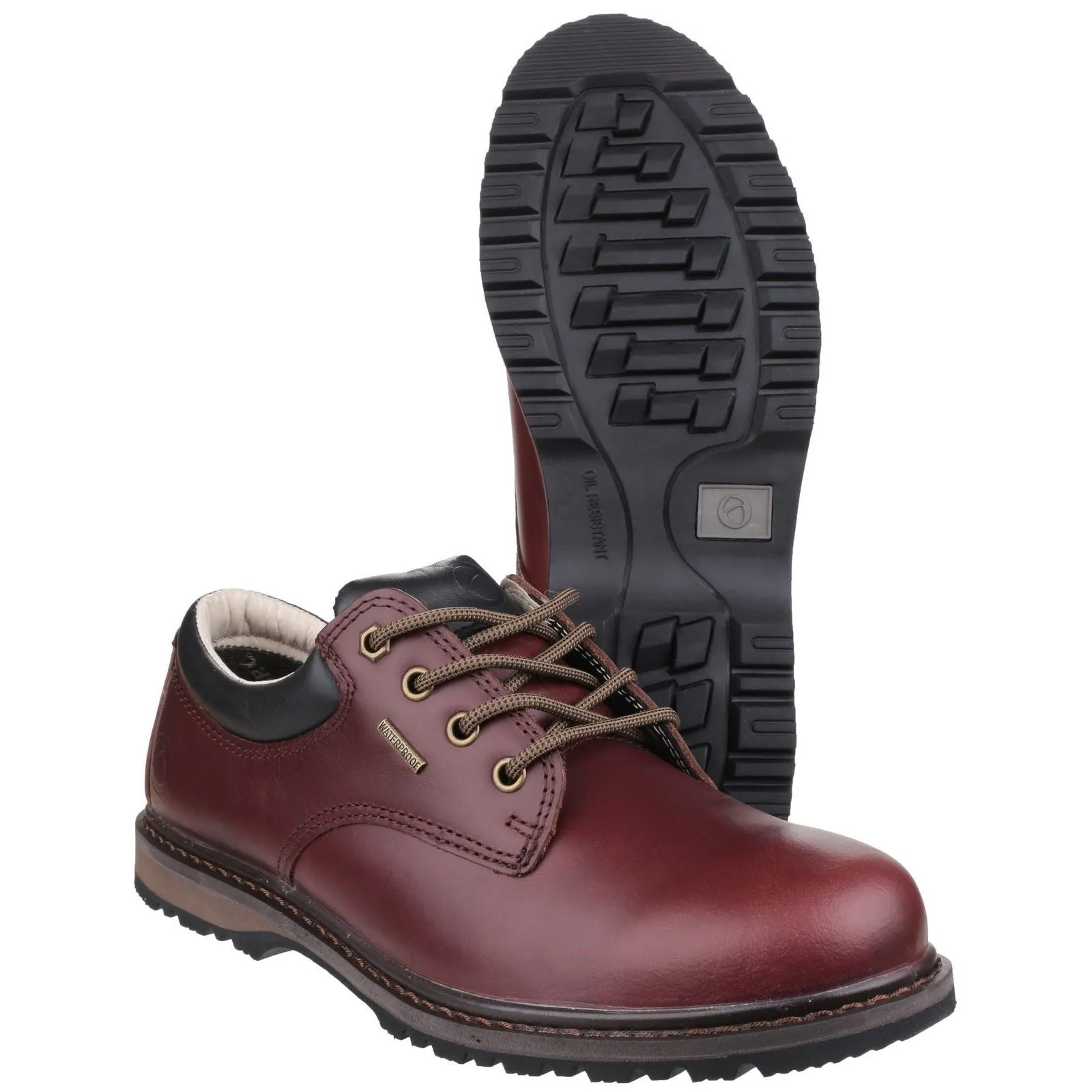 Cotswold Stonesfield Leather Men's Chestnut Hiking Boots