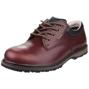 Cotswold Stonesfield Maroon Mens Full grain leather Hikers