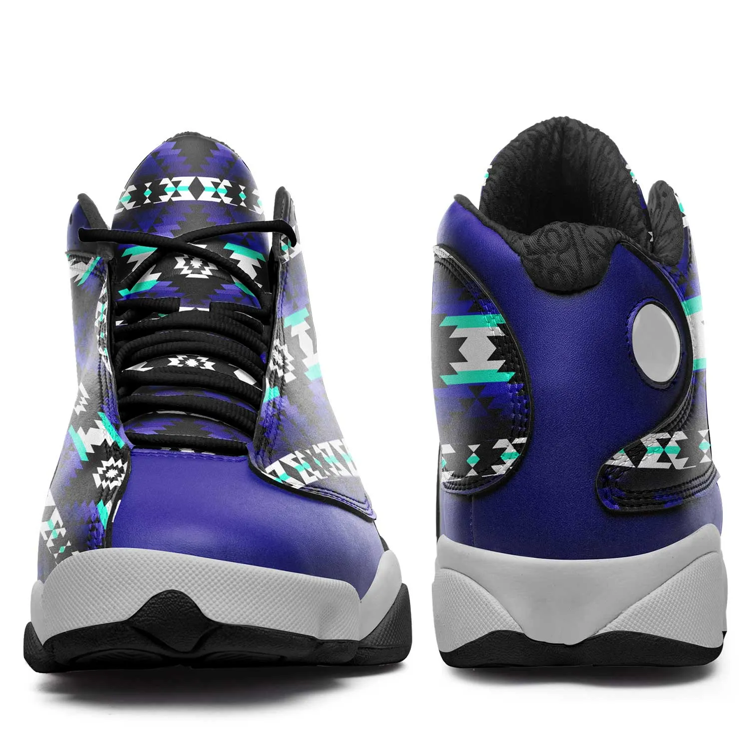Cree Confederacy Midnight Isstsokini Athletic Shoes