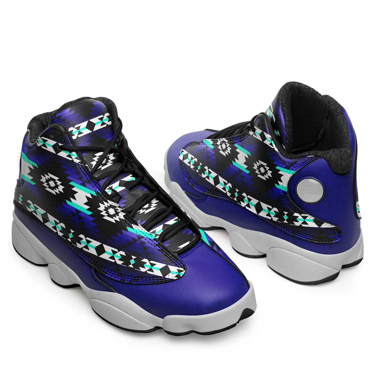 Cree Confederacy Midnight Isstsokini Athletic Shoes