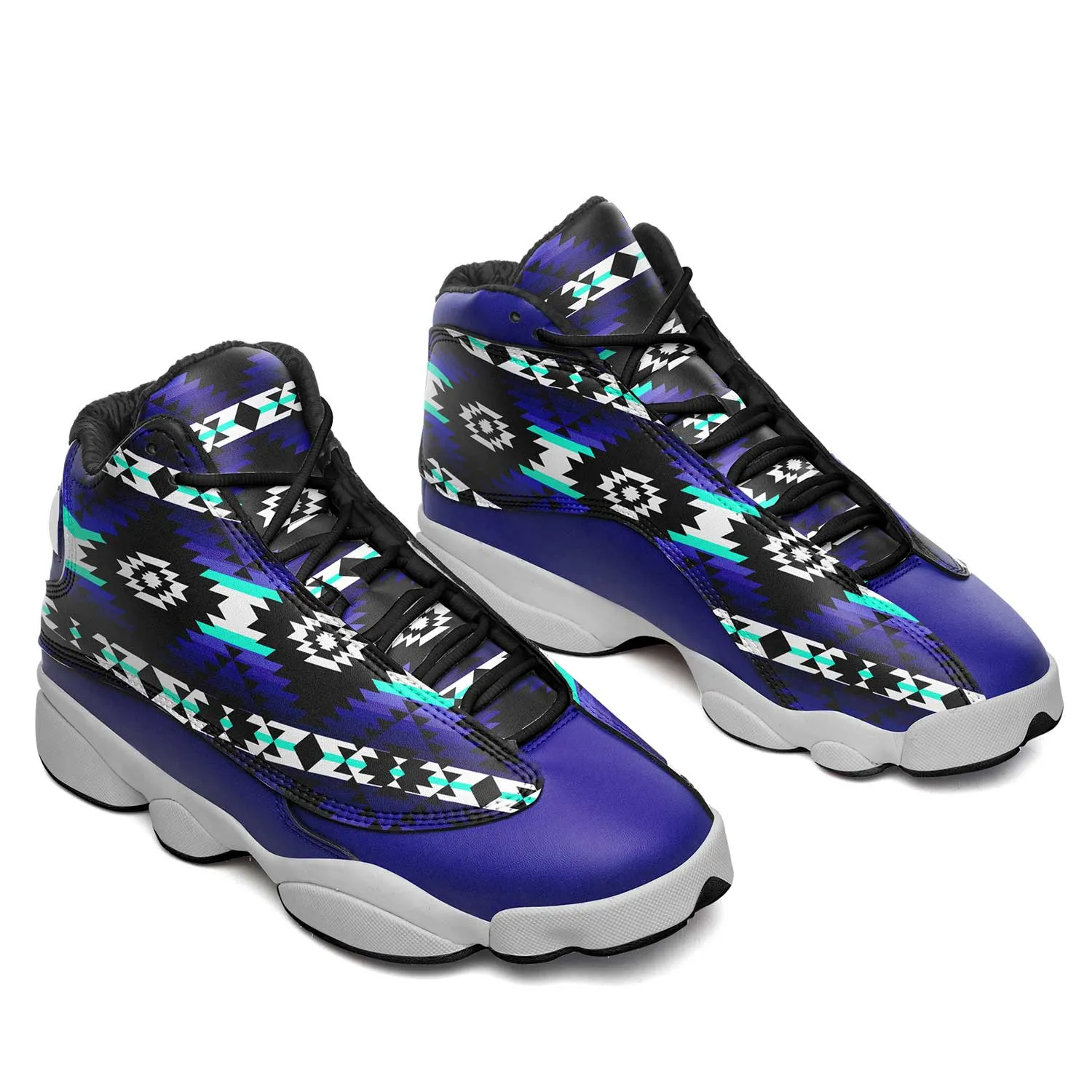 Cree Confederacy Midnight Isstsokini Athletic Shoes