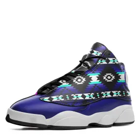 Cree Confederacy Midnight Isstsokini Athletic Shoes