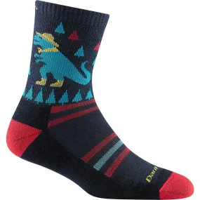 Darn Tough Ty-Ranger-Saurus Micro Crew Lightweight with Cushion Kids' Hiking Socks