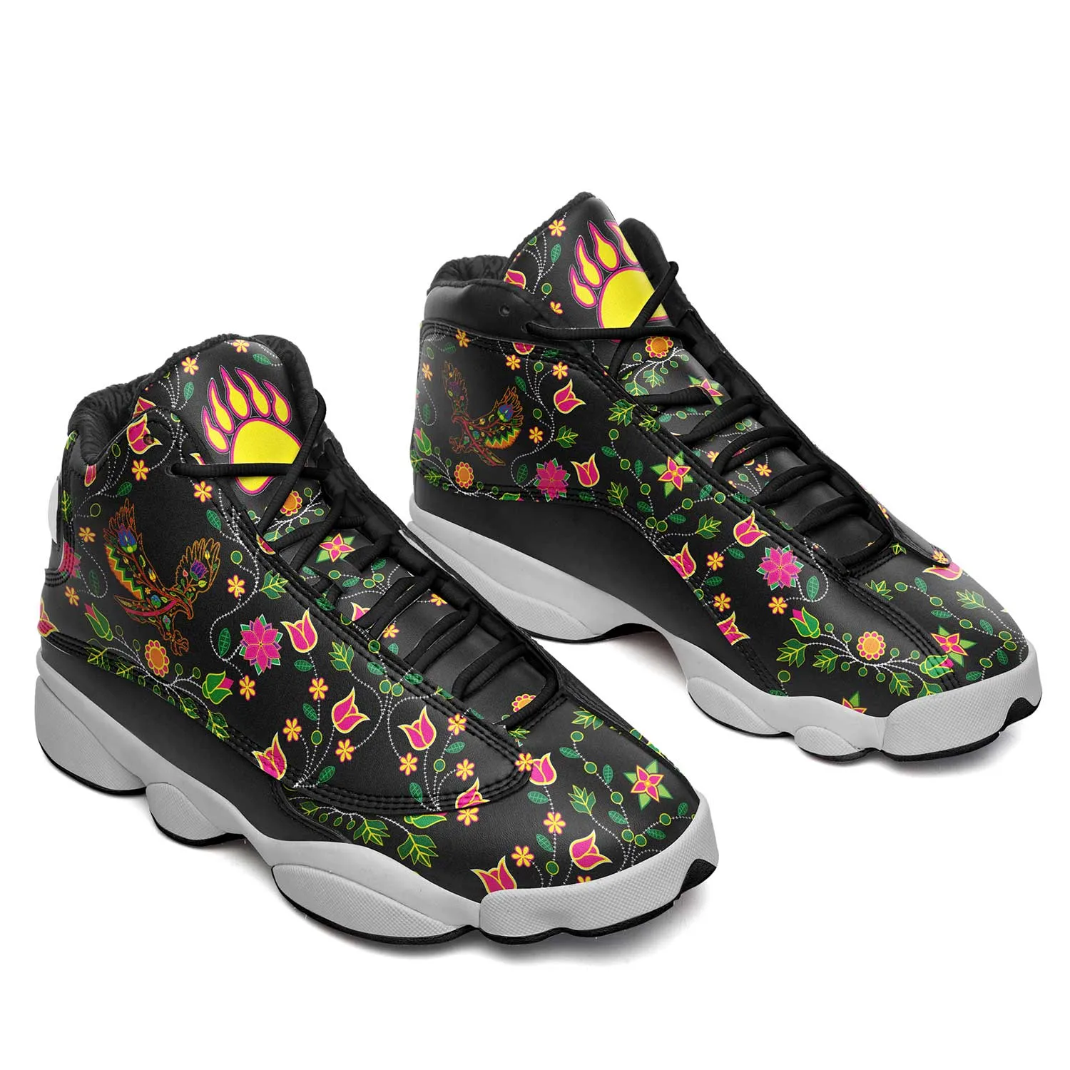 Floral Bearpaw Eagle Isstsokini Athletic Shoes