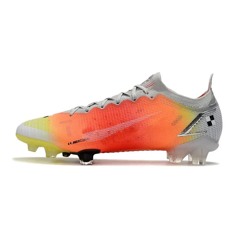 High Performance Football Shoes for Men - TPU Soccer Cleats Training Boots with Ankle Support