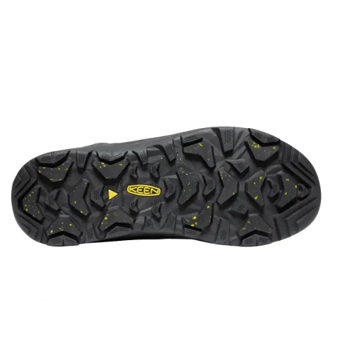Keen Men's Revel IV Explorer Mid Polar Waterproof Hiking Boots- Black/ Magnet