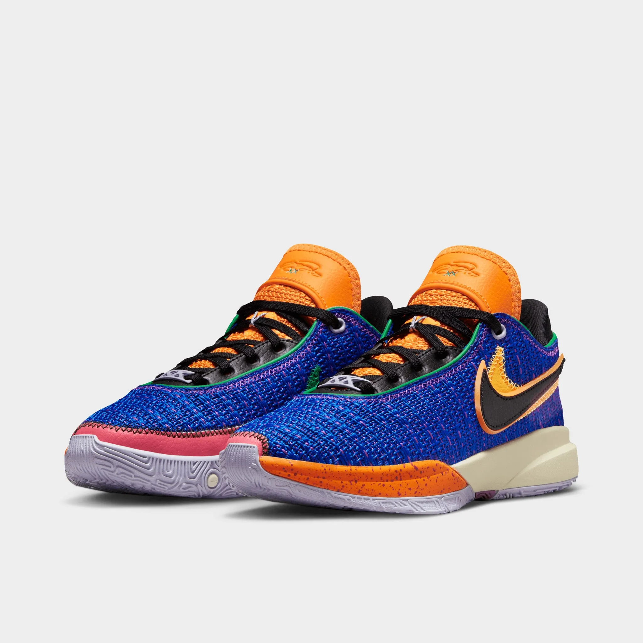 Nike Lebron 20 GS Racer Blue / Black - Vivid Purple