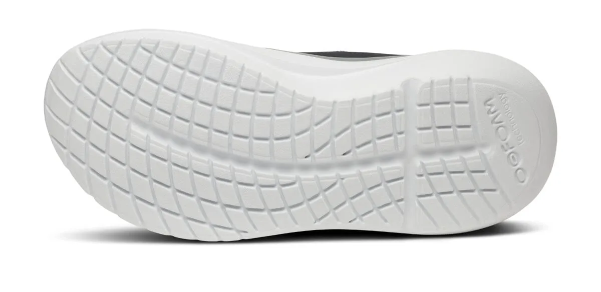 OOFOS Women's OOmy Stride - White Black