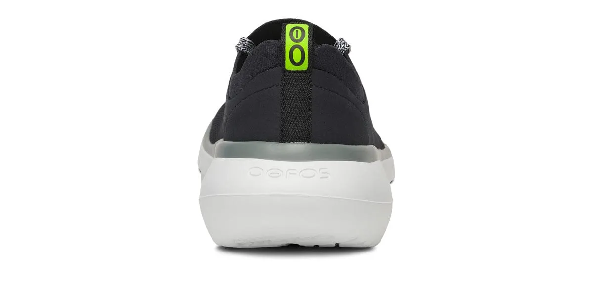 OOFOS Women's OOmy Stride - White Black