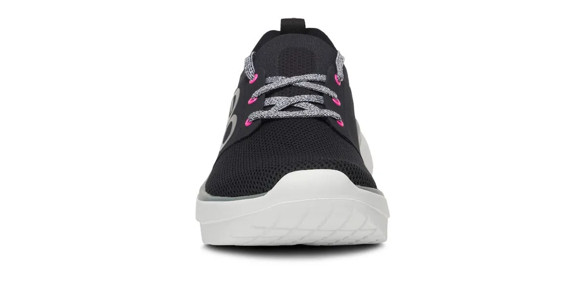 OOFOS Women's OOmy Stride - White Black