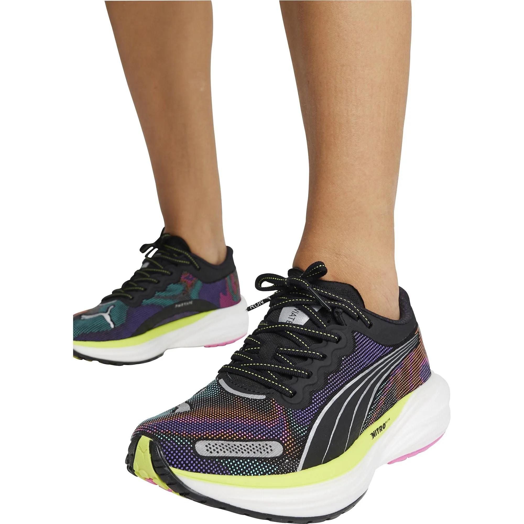 Puma Deviate Nitro 2 Womens Running Shoes - Black