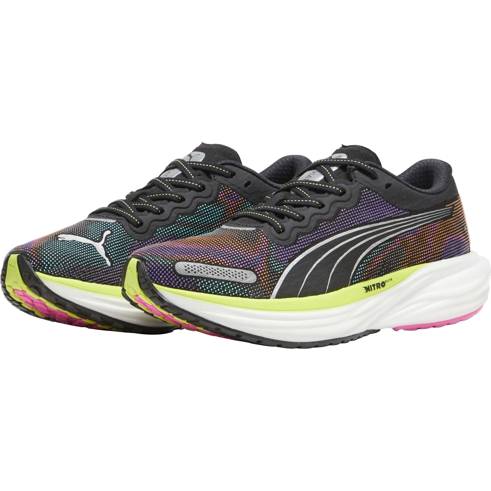 Puma Deviate Nitro 2 Womens Running Shoes - Black