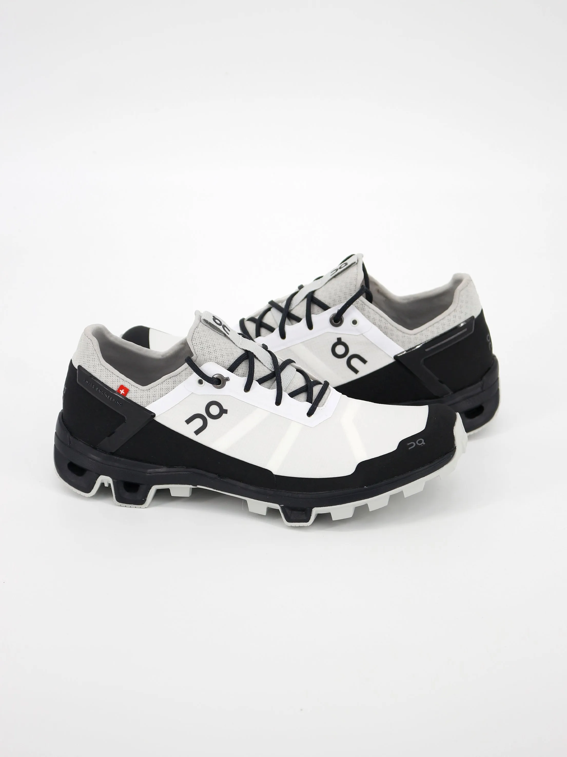 Women's Color Block Running Shoes,Black/White