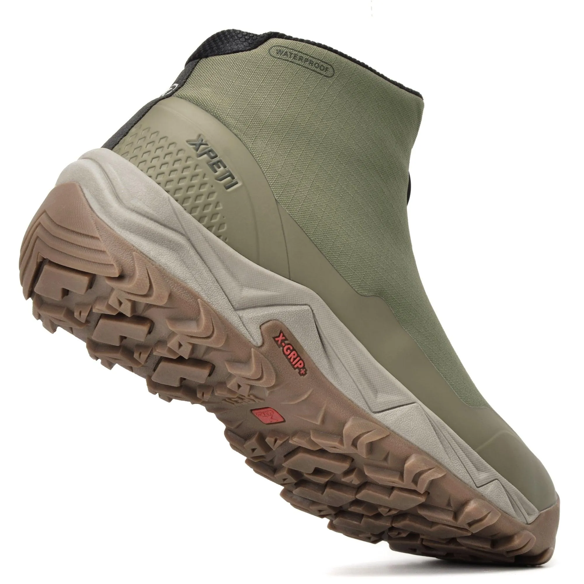 XPETI Men's Coldurban II Front Zip Waterproof Campsite Hiking Boots