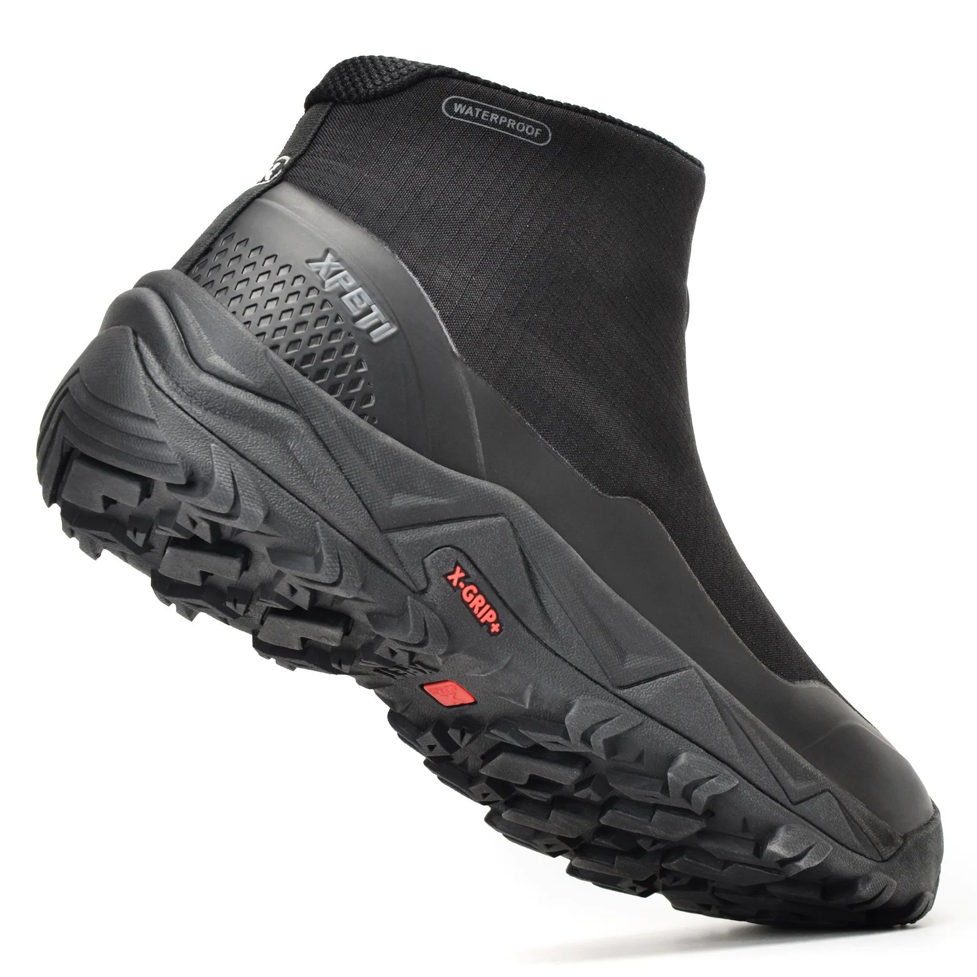 XPETI Men's Coldurban II Front Zip Waterproof Campsite Hiking Boots